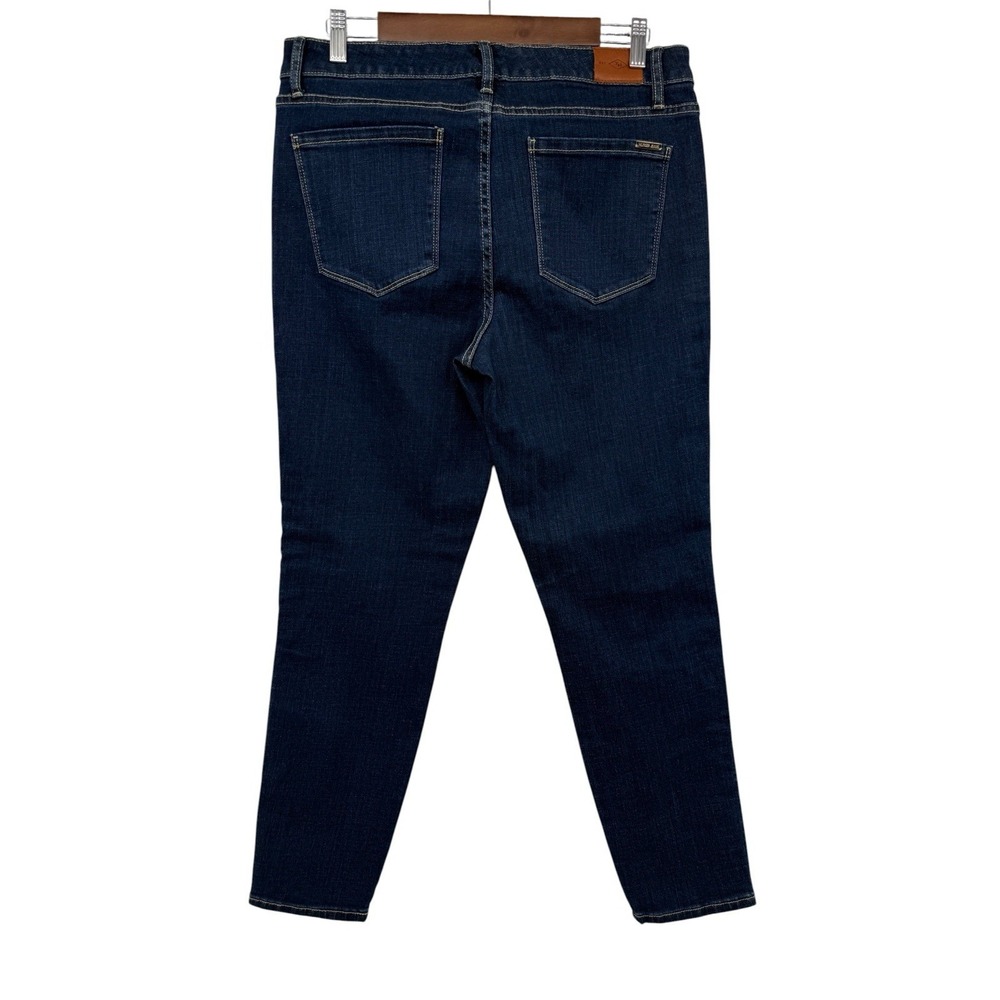 Tommy Hilfiger Tribeca Skinny Jeans Womens 10 Stripe Side Stretch Denim 32x28.5 - Picture 2 of 12